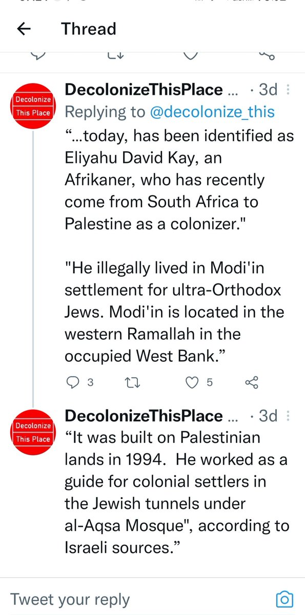 antidada1's tweet photo. So interesting that I got blocked for calling out #fakenews @decolonize_this https://t.co/Y1RBMnuYec