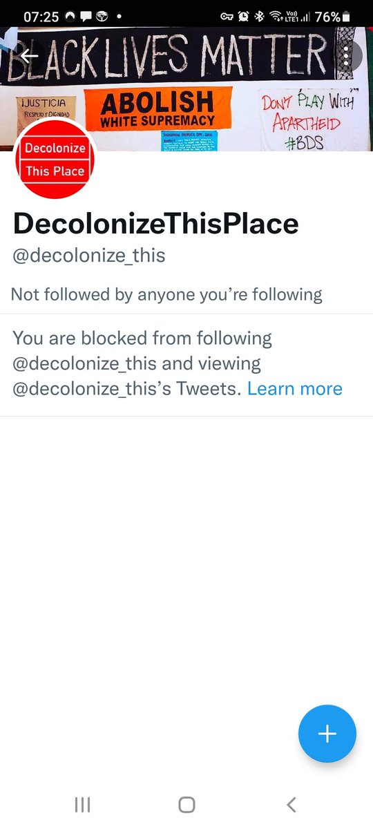 antidada1's tweet photo. So interesting that I got blocked for calling out #fakenews @decolonize_this https://t.co/Y1RBMnuYec