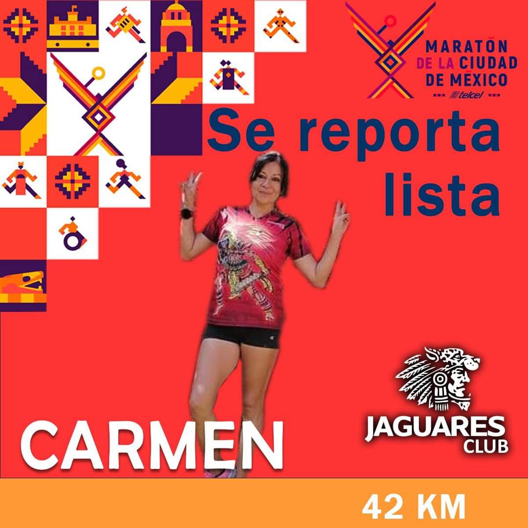 JaguaresclubT's tweet photo. Jaguares Club Tehuacán
Listos para el #MaratonCDMXTelcel
Con toda la actitud y entregar lo mejor...
#maraton #timetoplay #runnermx #runnerlife #runner #running #entrerunners https://t.co/8OC2uLGZsJ