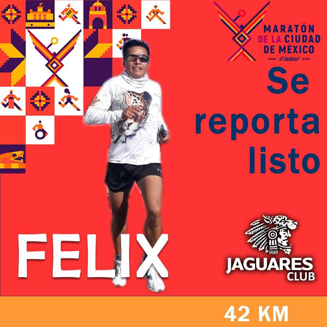 JaguaresclubT's tweet photo. Jaguares Club Tehuacán
Listos para el #MaratonCDMXTelcel
Con toda la actitud y entregar lo mejor...
#maraton #timetoplay #runnermx #runnerlife #runner #running #entrerunners https://t.co/8OC2uLGZsJ