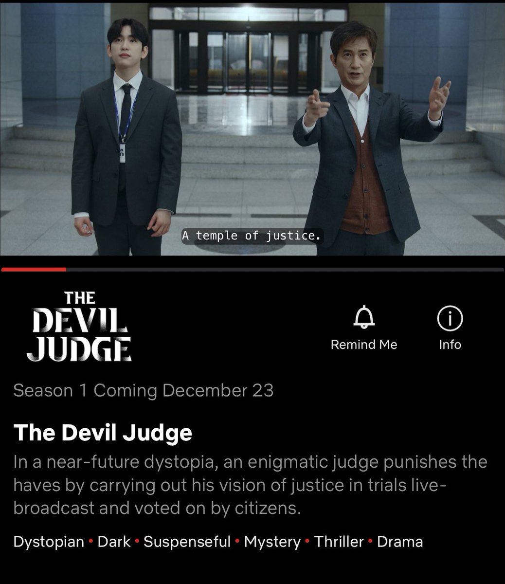 areajsoo's tweet photo. THE DEVIL JUDGE ON NETFLIX!!! https://t.co/H2qBIme3V3