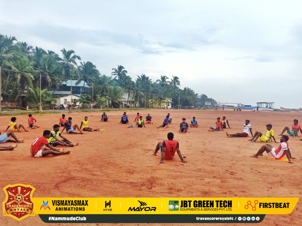 travancoreroyls's tweet photo. "You must expect great things of yourself before you can do them" - Michael Jordan
Pics from TRFC Men's senior team camp in kochuthura ground.
#Royals #NammudeClub #TravancoreRoyals #Fansowned https://t.co/dkGTZHTTJB