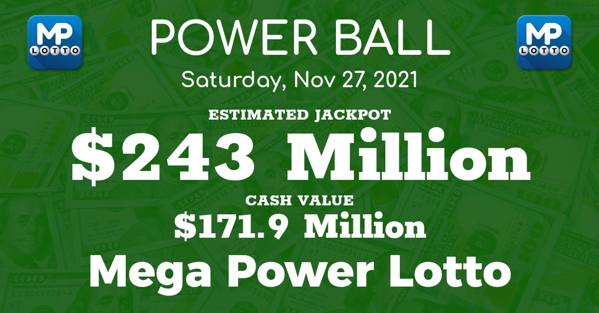 Powerball
Check your #Powerball numbers with @MegaPowerLotto NOW for FREE

https://t.co/vszE4aGrtL

#MegaPowerLotto
#PowerballLottoResults https://t.co/KgK6dgdon4