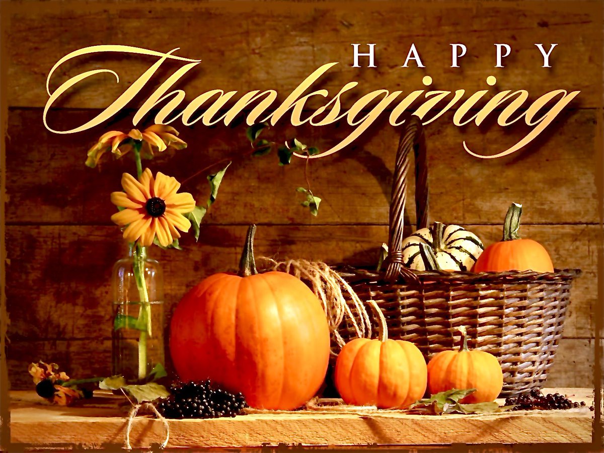 CampbellsTator's tweet photo. Wishing you all a very safe and Happy Thanksgiving Day from all our families to all of you and yours !! https://t.co/SwOuJ7ZIBT