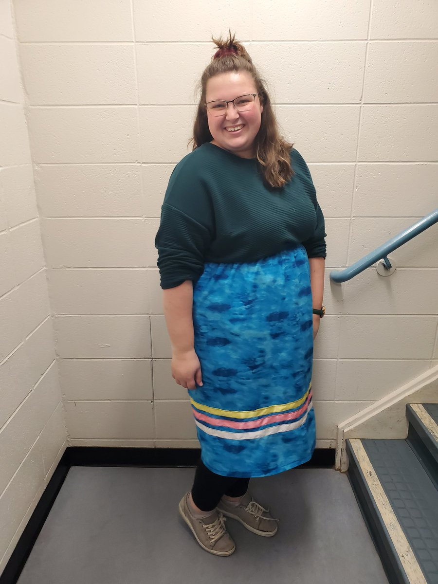MsJenniferRalph's tweet photo. I learned tonight that sewing is not one of my specialties, but thanks to some great help from others my ribbon skirt got finished. Check out mine and @MlleSheppard skirts!
#rdcrs #RibbonSkirt #TwinnyPops https://t.co/Cr5m4ImUex