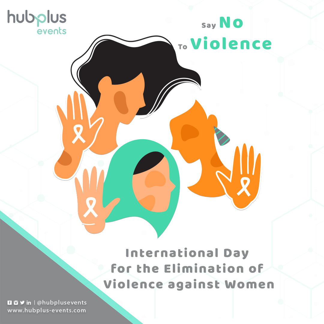 hubplusevents's tweet photo. Let us put an end to violence against every persecuted woman, to deter this matter, starting today on the occasion of the International Day to Eliminate Violence Against Women.
#eliminationofviolenceagainstwomen #endviolenceagainstwomen #women #women_rights #Hubplus #Dubai #UAE https://t.co/WWMXkaUuFG