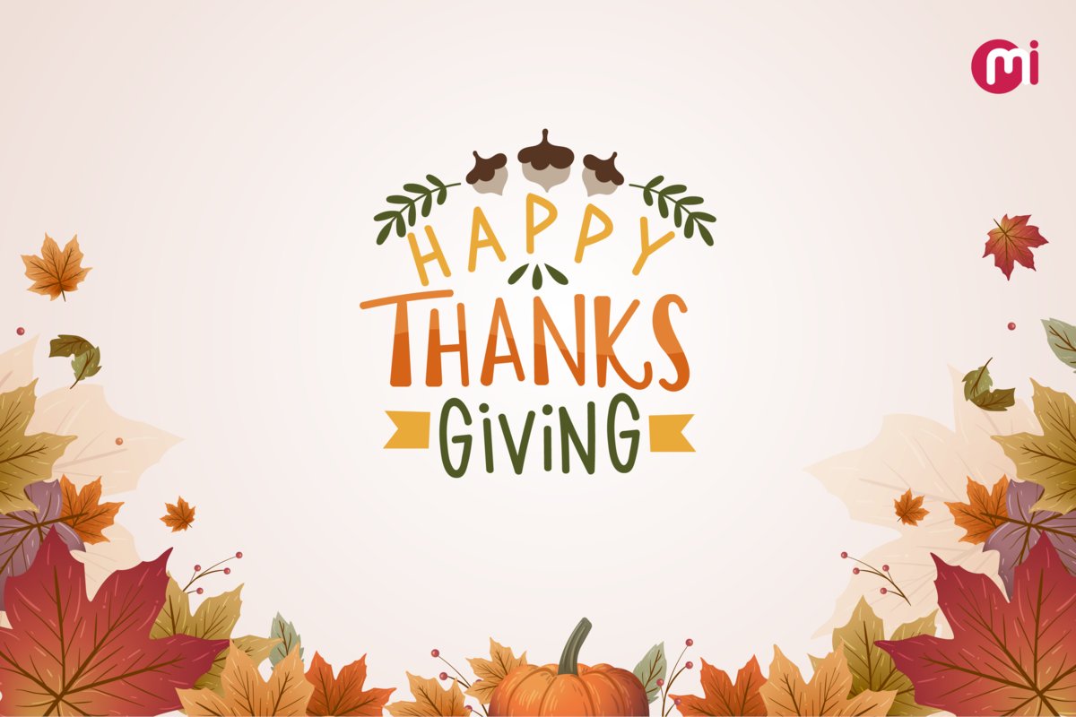 On this #Thanksgiving Day, we are thankful for your business and ongoing support. May you enjoy this wonderful occasion &amp; have lots of fun in the whole year.

#MindInventory wishes you a Happy Thanksgiving.🦃

#thanksgiving2021 #happythanksgiving #grateful #LifeatMI