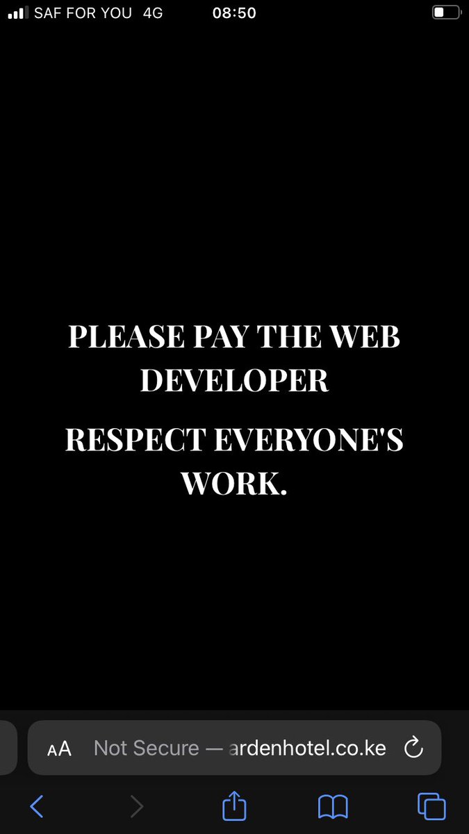 UlocksUlopa's tweet photo. Garden Hotel developers wamefanya ile kitu….😂😂 Please pay your delevopers Dues ama You will get embarassed alone😅 https://t.co/tVQtwyXm58 Pay developers## Garden Hotel# ssl removed page resolving to pay developer😅😅 https://t.co/V12UQITGiH