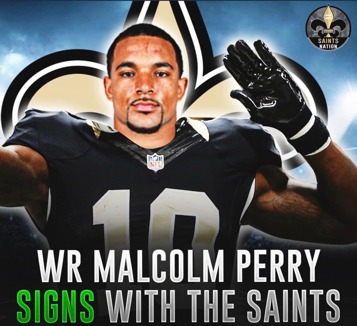 ItsMyDayYo's tweet image. @Saints 🙌🏼 #malcolmperry