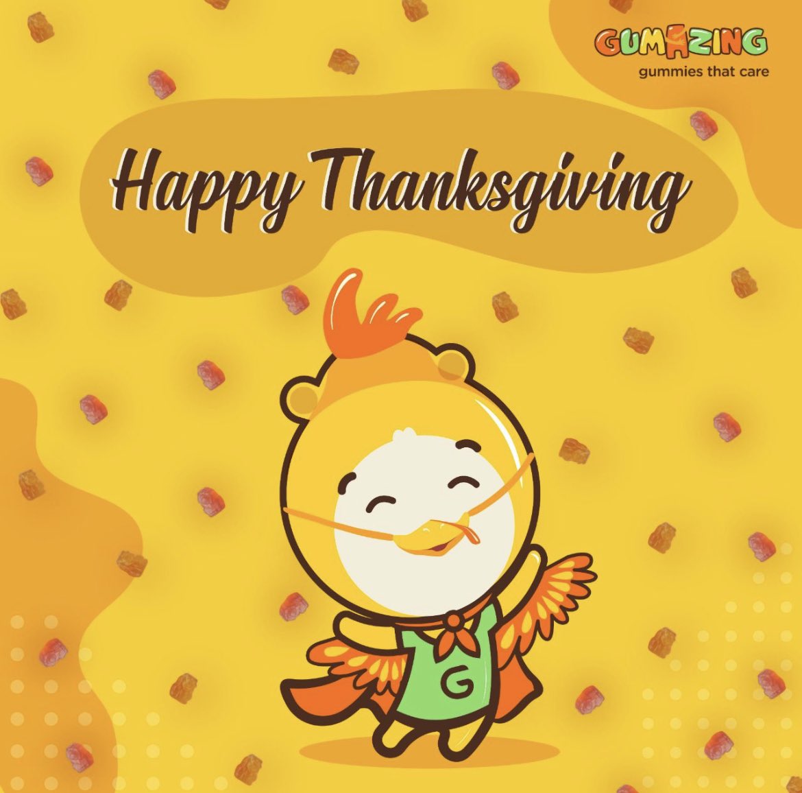 BeGumazing's tweet photo. HAPPY THANK GIVING 

Avail the offer available on your favourite gummies 
BUY NOW- @lazada_sg @shopee_sg or website link in the Bio

#thanksgiving #thankyou #singapore #sgthankgiving #sale #discount #shopee #shopee #shopeesg #singaporemoms #singaporegummies #sgkids #sgproducts https://t.co/bVOeWOIP5u