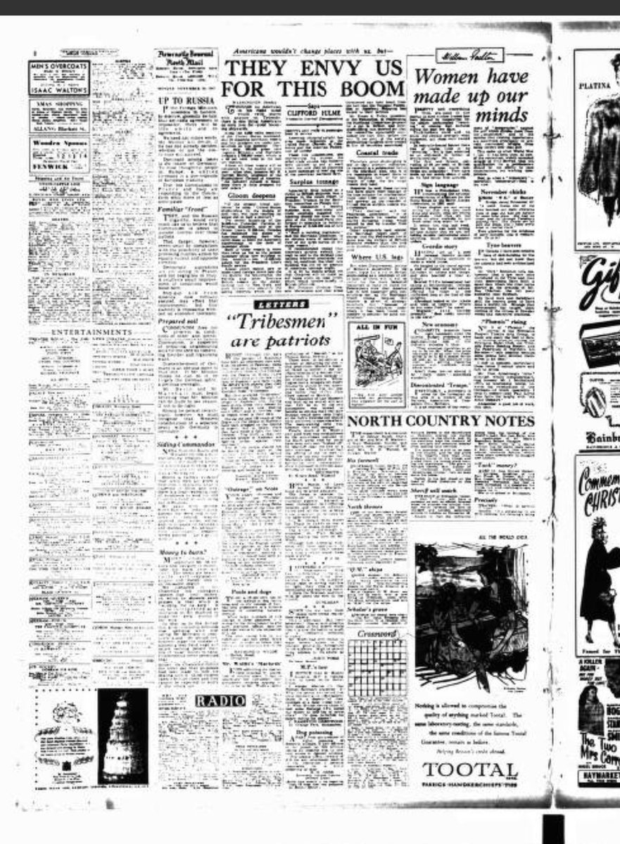 Stairwa78009667's tweet photo. Published: 
Monday 
24 November 1947
Newspaper: Newcastle Journal

Every word published in this newspaper 74 years ago today holds true for the misery #Kashmiris are in but the world continues to ignore our suffering https://t.co/LJ9rhjE31h