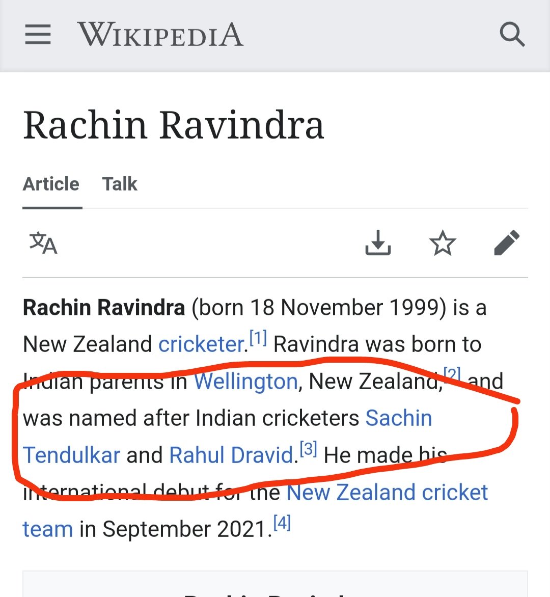 And he made it to international cricket. What a story 👏👏
#RachinRavindra
#INDvsNZ