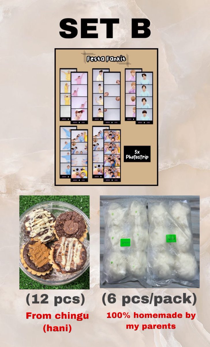 theimanarisyas's tweet photo. #WTS TART BROWNIES+PAU MINI FROZEN+BTS FANKIT

I have been scammed for almost RM20K (chingu's victim).This is the only way to get my money back n refund all my customer.Will really appreciate if you guys can help rt and buy 🤍

•price and details on 1st pic 
•dm if interested🤍 https://t.co/KE4V9d2fZ6