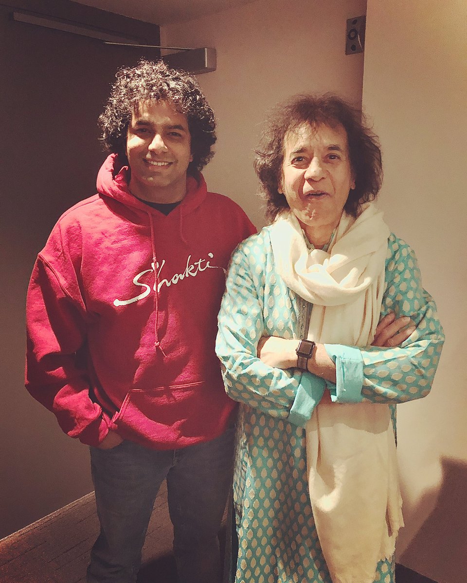 Amit Kavthekar (@amitkavthekar) on Twitter photo #throwback One of my memorable photo with one on only <a href="/ZakirHtabla/">Zakir Hussain</a> Ustad Zakir Hussain. This is when Berklee College of Music presented honorary Doctorate to Zakir bhai in Nov 2019 <a href="/BerkleeCollege/">Berklee College of Music</a> #tablalegend #shakti #worldmusic #honorarydoctorate #ustadzakirhussain #throwback One of my memorable photo with one on only <a href="/ZakirHtabla/">Zakir Hussain</a> Ustad Zakir Hussain. This is when Berklee College of Music presented honorary Doctorate to Zakir bhai in Nov 2019 <a href="/BerkleeCollege/">Berklee College of Music</a> #tablalegend #shakti #worldmusic #honorarydoctorate #ustadzakirhussain