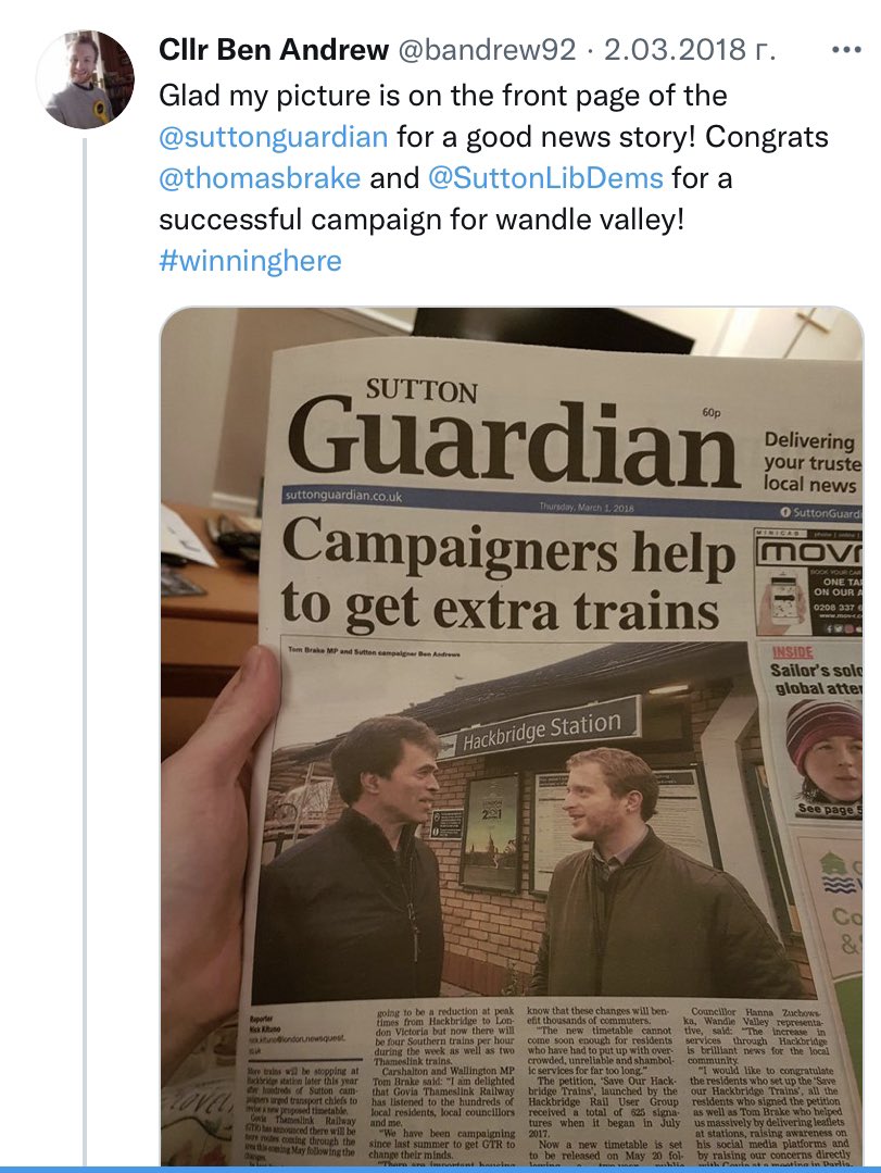 Shame that acouncillor who should be standing up for SDEN customers has done nothing at all. Aside from singing his own praises  <a href="/InsideCroydon/">Inside Croydon</a> <a href="/JacquesOeuf/">Jacques Oeuf</a> @sheldonvestey <a href="/hackbridgestink/">The Hackbridge Stink</a>