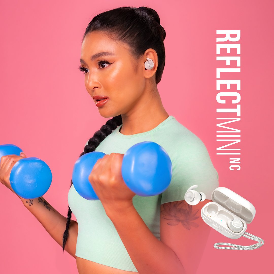 JBLPH's tweet photo. Have the best work out mood with the sound that fits your athleisure lifestyle. #SoundThatFitsYou
JBL Reflect Mini NC (₱8,299)
JBL x @hello_nadine
#JBLPH #DareToListen #JBLxNadine #NadineLustre
#JBLReflectMiniNC #JBLTrueWireless https://t.co/4gvdeTEAzA