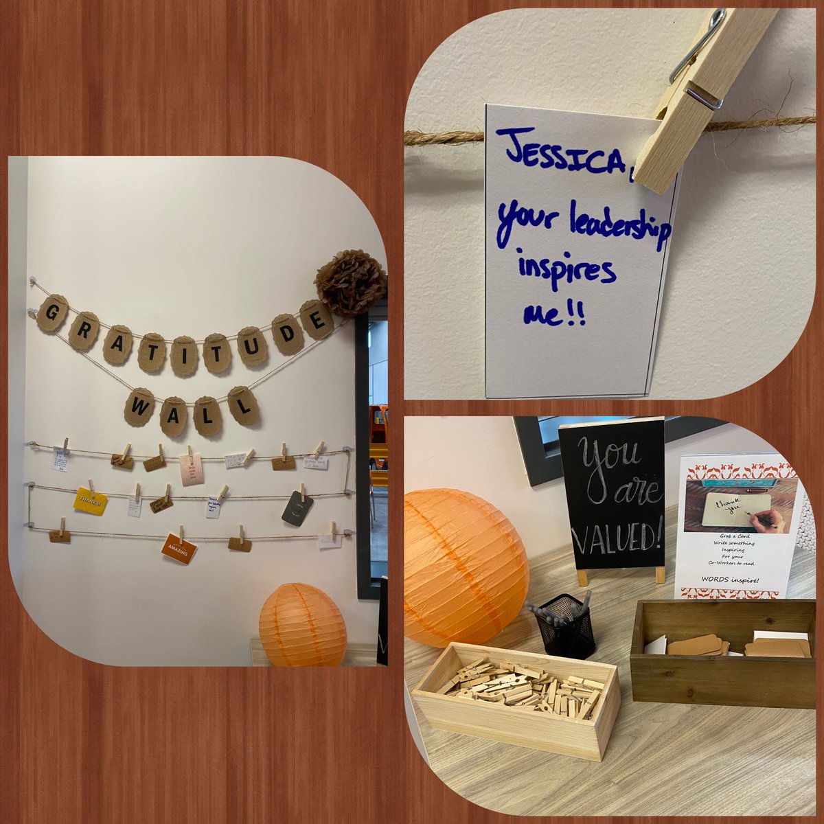 Jessica N (@jessican_hd) on Twitter photo While reading the Gratitude Wall in our breakroom I saw one written for me. It reminded me how #Thankful I am for the leaders that inspired me along the way! <a href="/BrianGuerard/">Brian G</a> <a href="/Meyers368/">Rian Meyers</a> <a href="/CrickettSurls/">Crickett Surls</a> While reading the Gratitude Wall in our breakroom I saw one written for me. It reminded me how #Thankful I am for the leaders that inspired me along the way! <a href="/BrianGuerard/">Brian G</a> <a href="/Meyers368/">Rian Meyers</a> <a href="/CrickettSurls/">Crickett Surls</a>