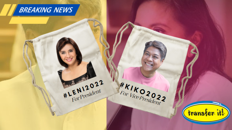transferitprint's tweet photo. Leni and Kiko Tandem on this 2022 Election ♥ https://t.co/iw7tEQoJ8Y