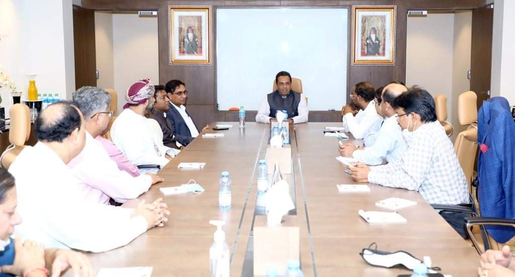MiscoOman's tweet photo. Priveleged to have hosted the Indian ambassador to Oman, H.E Mr. Amit Narang @Indemb_Muscat at MISCO plant.

See the full story at https://t.co/ddDEQZuAJn https://t.co/p519SJUnNr