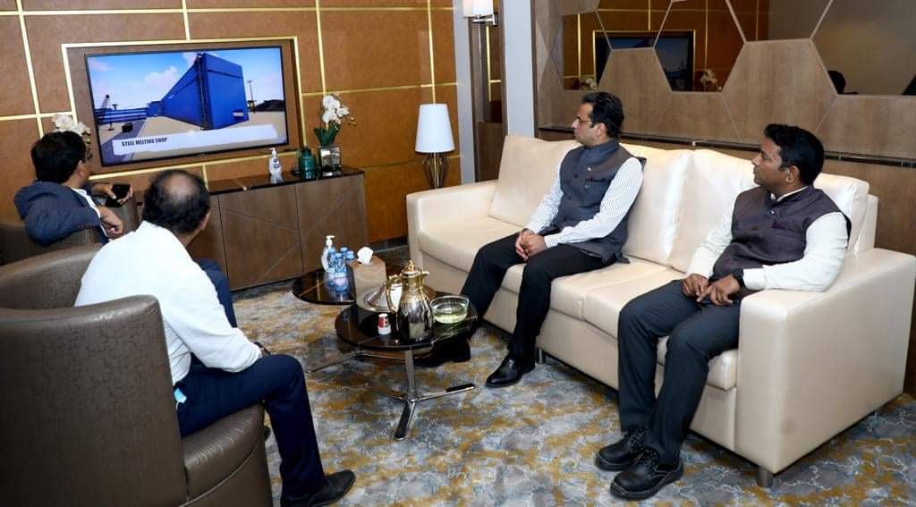 MiscoOman's tweet photo. Priveleged to have hosted the Indian ambassador to Oman, H.E Mr. Amit Narang @Indemb_Muscat at MISCO plant.

See the full story at https://t.co/ddDEQZuAJn https://t.co/p519SJUnNr