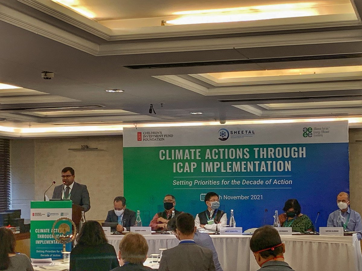 AEEE_India's tweet photo. .@beeindiadigital Director @ARIJIT_BEE talks about effective implementation of building codes through incorporation in municipal by-laws. He also highlights on the need to ramp up #energy efficiency in the residential sector. #CoolitDown https://t.co/uTRr1vC62w