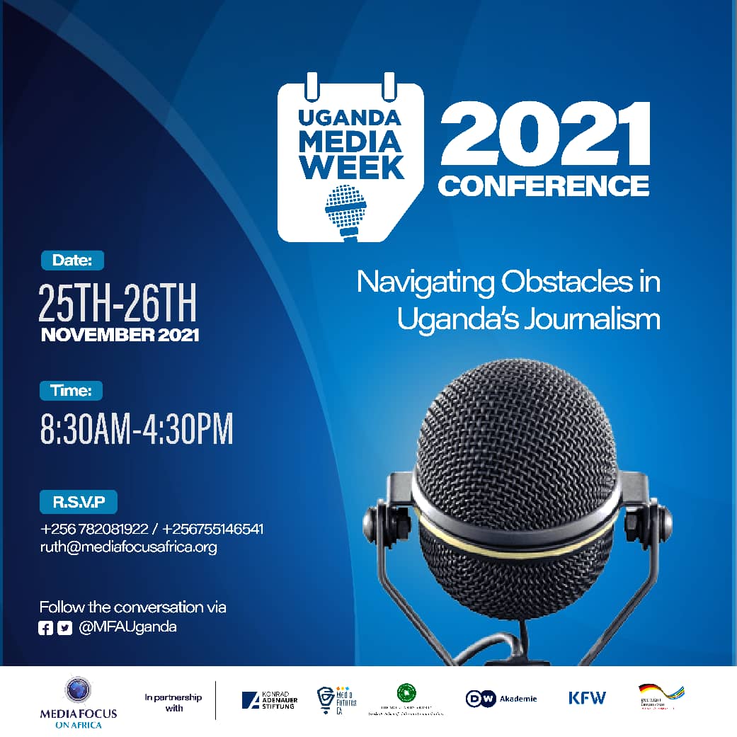 Happening Now! Navigating Obstacles in Uganda's Journalism.
#UgandaMediaWeek21 #MediaWeek21 #MediamattersUG @MFAUganda @dw_akademie @AKUMediaFutures