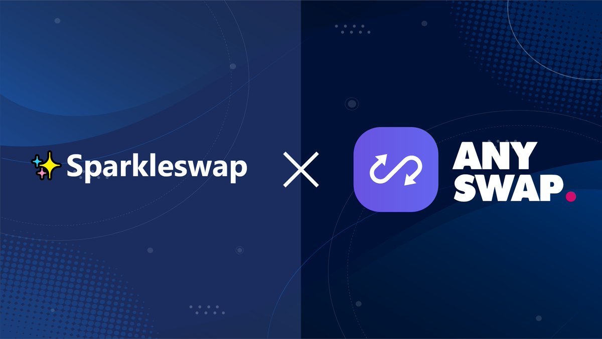 SparkleSwap.finance (@sparklefinance) on Twitter photo Sparkleswap is now live on <a href="/AnyswapNetwork/">AnyswapNetwork Old Page</a> ✨
Bridge your tokens to Binance Smart Chain and enjoy trading with reduced gas fees! ⛽ Sparkleswap is now live on <a href="/AnyswapNetwork/">AnyswapNetwork Old Page</a> ✨
Bridge your tokens to Binance Smart Chain and enjoy trading with reduced gas fees! ⛽