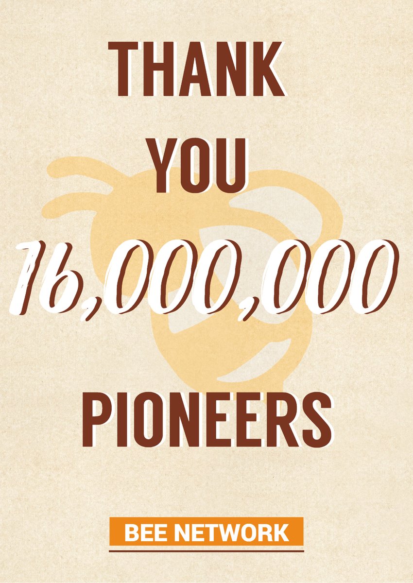 Beenetworkintl's tweet image. Happy Thanks Giving Day!
Thank you every pioneer for your support and trust all the time.🥰🥰🥰

#Thanksgiving #BeeNetwork #Blockchain #Crypto