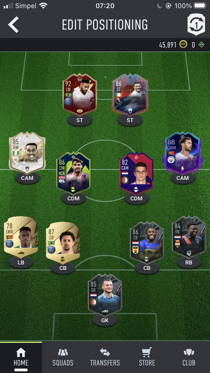 asentik's tweet photo. @DannyAaronsFUT Hoping I get into the video 😁 https://t.co/kTyqfghL5d