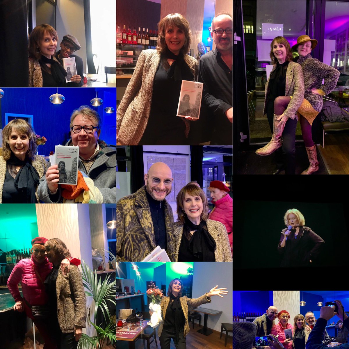 ute_cohen's tweet photo. Eine wunderbare Soirée! #PeterHedenström war ein formidabler Moderator, #BertrandBonello s Konzertfilm über #IngridCaven beeindruckend! Dank an #ralphmorgenstern #alexandergarciadüttmann @KampaVerlag #zaziedeparis und viele weitere Gäste! 
Heute erscheint #chaoshinhörensingen https://t.co/D3WDwhxu5V