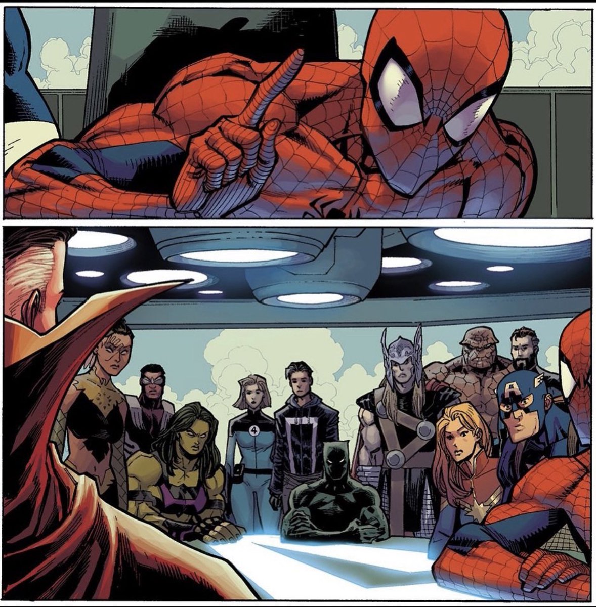 WebHeadOf616's tweet image. “So let me get this straight. We’re NOT gathered here to celebrate my birthday?”