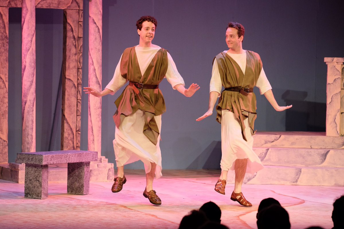 GeeEssMacky's tweet photo. When planning my final season as artistic director at 42nd Street Moon, I wanted my final book musical as director to be a “party show” - high-spirited &amp; a good time had by all. The Boys From Syracuse, with its phenomenal Rodgers &amp; Hart score (Falling in Love w/Love, https://t.co/DdDnbmuVON