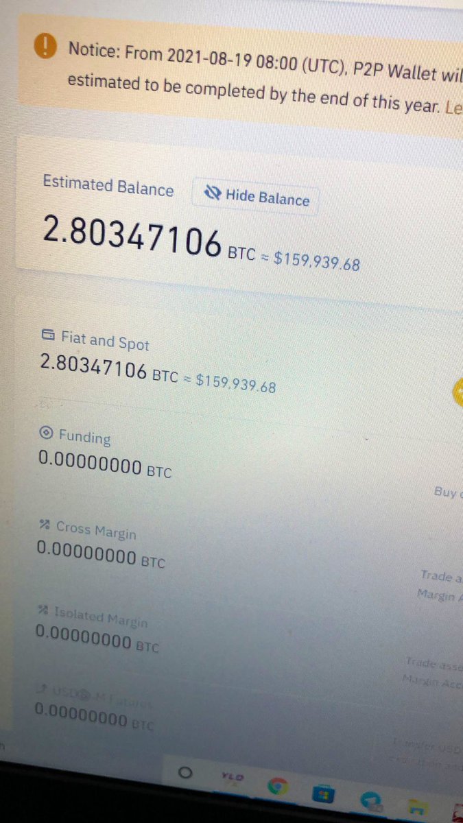 SamuelleachCeo's tweet image. This Monday was a lovely surprise to see my $500 #BNB tokens I bought like 4 years ago for $1.2 a token worth a total of $160,000… so I closed 🤣.