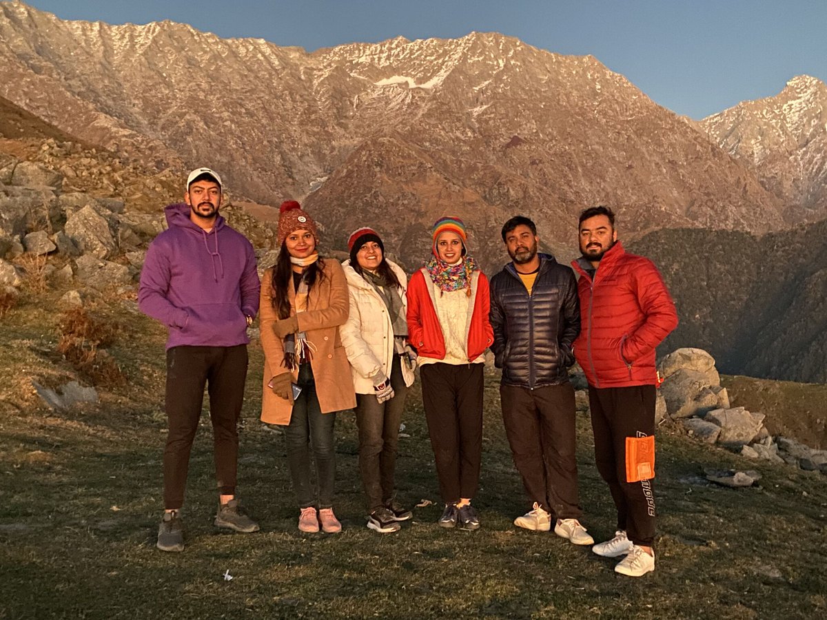 RADTechPro's tweet photo. "We travel, initially, to lose ourselves; and we travel, next to find ourselves”
The first official trip to Triund - we have accumulated memories for a lifetime to cherish.
#RADTechPro #RADTeam #travel #memoriesforlife #triund #adventuretravel #teamgoals #travellers https://t.co/zagDNnOf1F