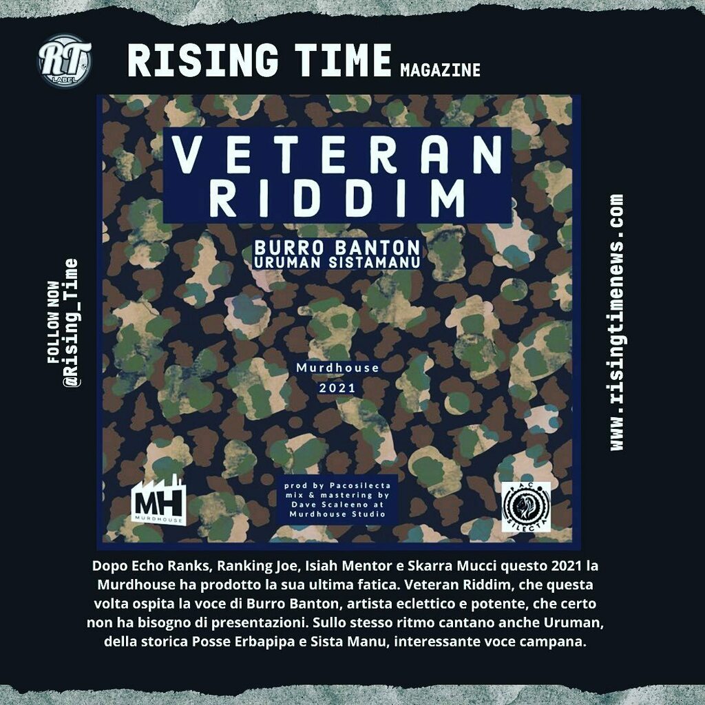 RisingTimeNews's tweet photo. Articolo Completo su https://t.co/Pk2BglzmVn
#veteran #riddim #burrobanton #italia #jamaica #new #dancehallartist #reggeamusic #mood #2021 #ritmo #instalike #in https://t.co/Ojjyj0e22h https://t.co/qx7QScNsyr