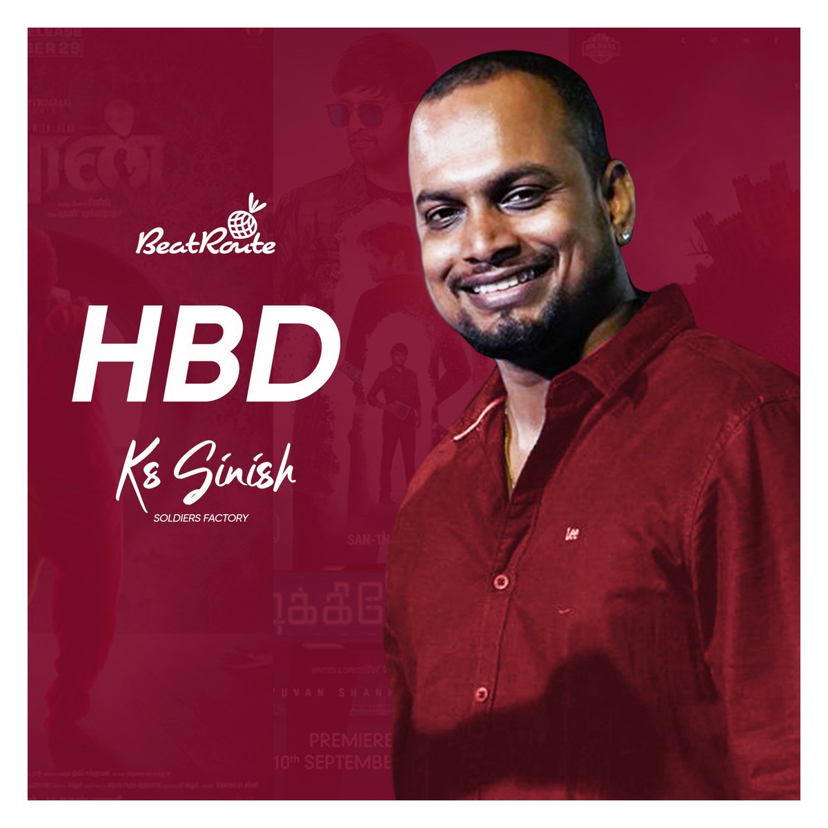 KollywoodCinima's tweet photo. Happy Birthday Very Talented Director & Producer #Snish
#HappyBirthdaySinish #HBDSinish @sinish_s @gobeatroute @SoldiersFactory https://t.co/BbRbaXlDmC