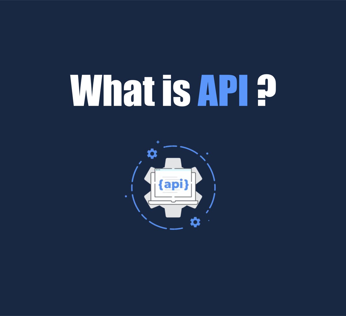 94dev1's tweet photo. What is an #api ?
Follow @94dev1 for much such simplified Cloud/Dev-Ops content.
#apiintegration #apimanagement #apidays #apigee #apitesting #apidevelopment #apis #apisecurity #apiautomation #apidocumentation #94DEV https://t.co/7iQ88hca2N