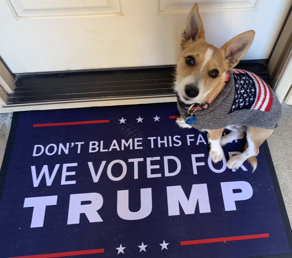 Susan67362939's tweet image. This is how my fam greets our Thanksgiving day guests from the start.  No pressure 😂 😎

#noholdsbar #reprogram #familyfun #Thanksgiving 
#welcome #Democrats #Dems4USA #Trump2024 #TrumpWasRight #LetsGoBrandon #DonaldTrump #DonaldTrumpJr  🇺🇸❤️