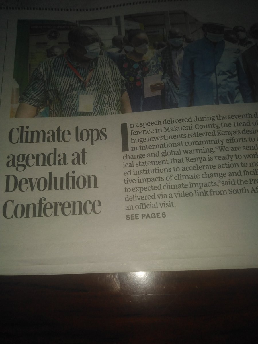 Encouraging to read that counties are taking up the Climate conversation. Calls for certain higher values like 'the common good', to move forward. Very rare in our counties.
