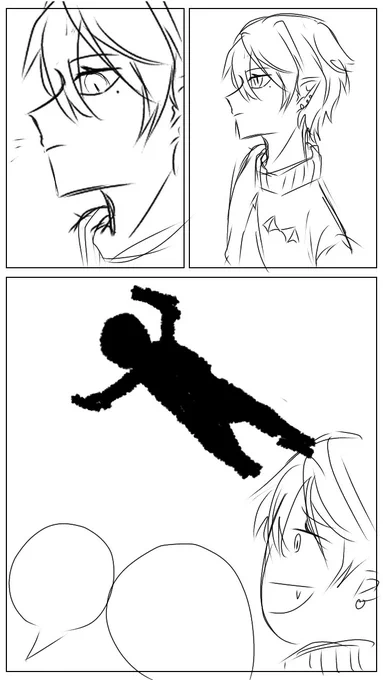 勢いだけで描いたちーかなくずの元ネタ捏造漫画もどきがここにあります 