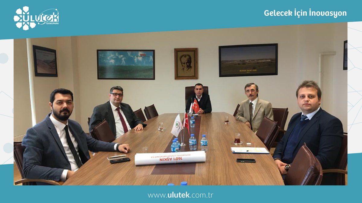 ulutekteknopark's tweet photo. Genel Müdürümüz Prof.Dr. @karagozirfan, Genel Müdür Yardımcımız Hakan Gedikli ve Uluslararası Projeler Uzmanımız Mustafa Kahraman, #TOSAB Bölge Müdürü Tayfun Selen, @BursaDeri OSB Yönetim Kurulu Başkan Vekili Serdar Faik Pala, Bölge Müdürü Osman Yıldırım ve https://t.co/US060uAg8q