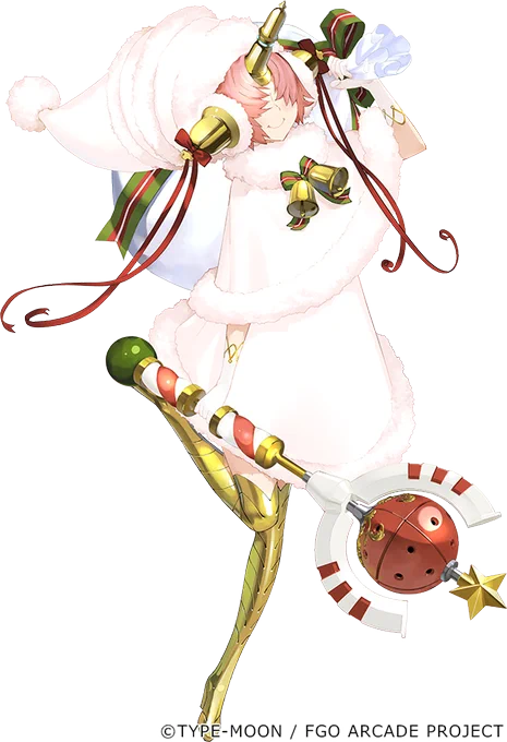 『Fate/Grand Order Arcade』にて本日11月25日(木)AM10:00より期間限定イベント「サンタフランのクリスマスプレゼント!」で実装されたキャスター『フランケンシュタイン(クリスマス)』のデザインを担当させていただきました。
3Dで動くフランを是非みてください! 