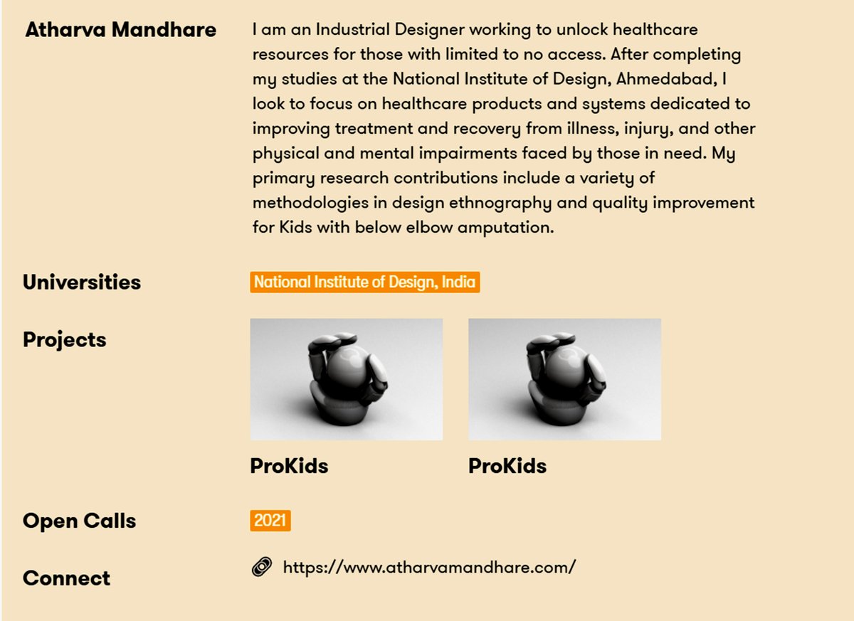 NID_India's tweet photo. Atharva Mandhare, NID BDES Product Design 2016 batch student's project "ProKids" has been selected in the Global Grad Show 2021. 

More on FB: https://t.co/gi2ufo7BnL

News Courtesy: Global Grad Show

#Design #India #NID  #DPIIT #GlobalGradShow https://t.co/T8RePPl2KE