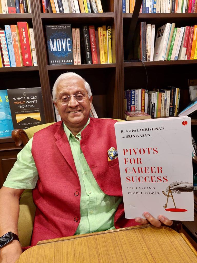 Get your Copy of my new book
PIVOTS FOR CAREER SUCCESS: UNLEASHING PEOPLE POWER 
at bit.ly/2ZkkFHK
#OutNow #GrabYourCopy
@Rupa_Books