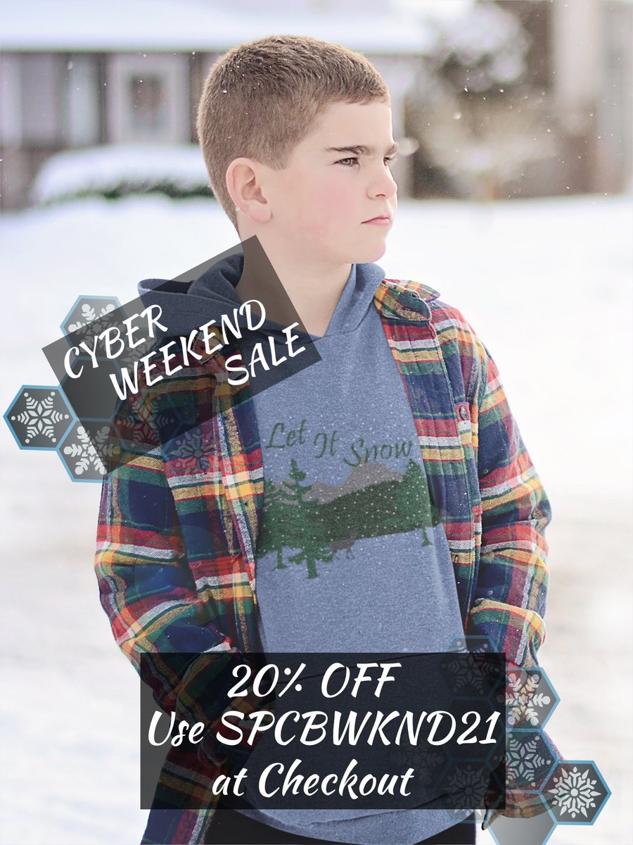 spenttweet's tweet photo. Our Cyber Weekend #Sale starts today! Head over to The Shop and get 20% off #Christmas items like this cozy Let it Snow #sweater. Use #discount code: SPCBWKND21. Sale ends Nov. 29.

https://t.co/mc2Ns6LEZg 

https://t.co/t0F6E5uLa4 https://t.co/Fynj2lebZX