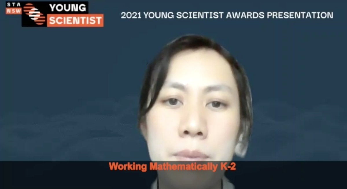 Young Scientist (@stansw_ys) on Twitter photo <a href="/STANSW_YS/">Young Scientist</a> Committee Member Daisy Kong presents the #YSAwards2021 Working Mathematically K-2 - Congratulations Finnian, Quentin and Romilly <a href="/STANSW_YS/">Young Scientist</a> Committee Member Daisy Kong presents the #YSAwards2021 Working Mathematically K-2 - Congratulations Finnian, Quentin and Romilly