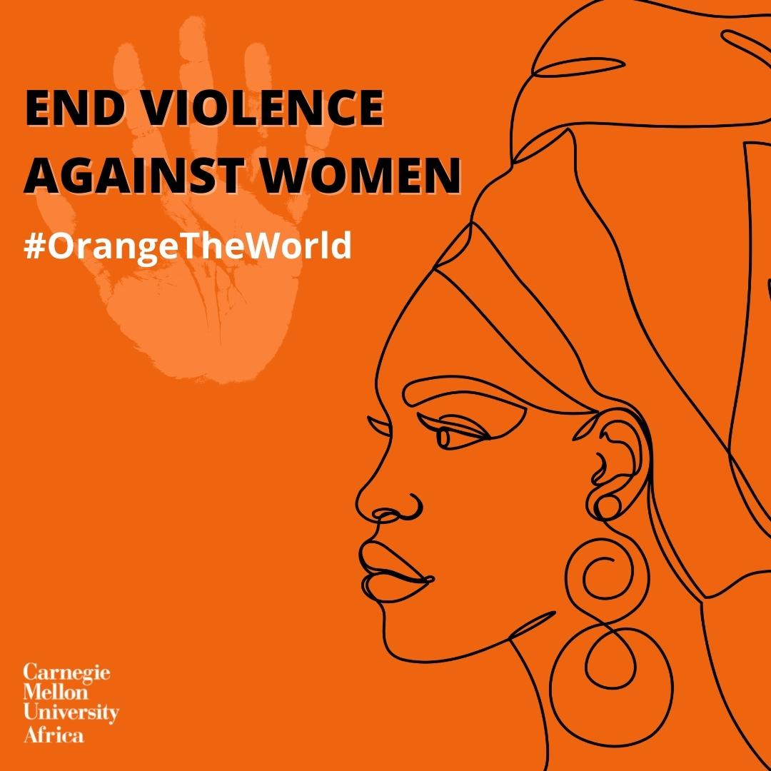 cmu_africa's tweet image. 25th November is the International Day to End Violence against Women &amp;amp; the world 🌎 is turning orange 🧡 to stand against gender-based violence. Let’s kick off the #16Days of Activism and #OrangeTheWorld!
