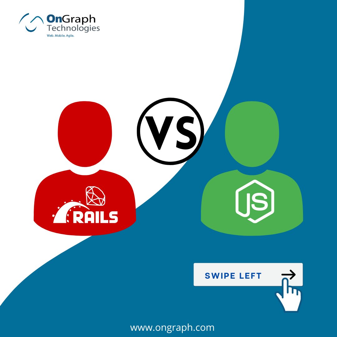 OnGraph's tweet image. Ruby on Rails VS NodeJs: Let's know it all with us.
To know more, please visit the link bit.ly/3Cq7Rgr
#RoR #RoRDevelopers #RoRDevelopment #NodejsDevelopment #Nodejs #WebDevelopment #OnGraph