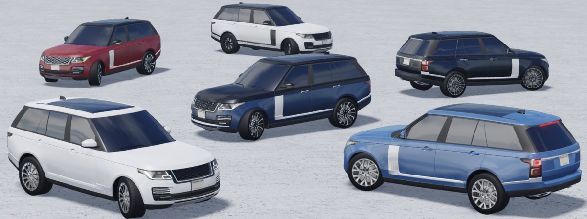 2020 Land Rover Range Rover for #GreenvilleV1 

#RobloxDev