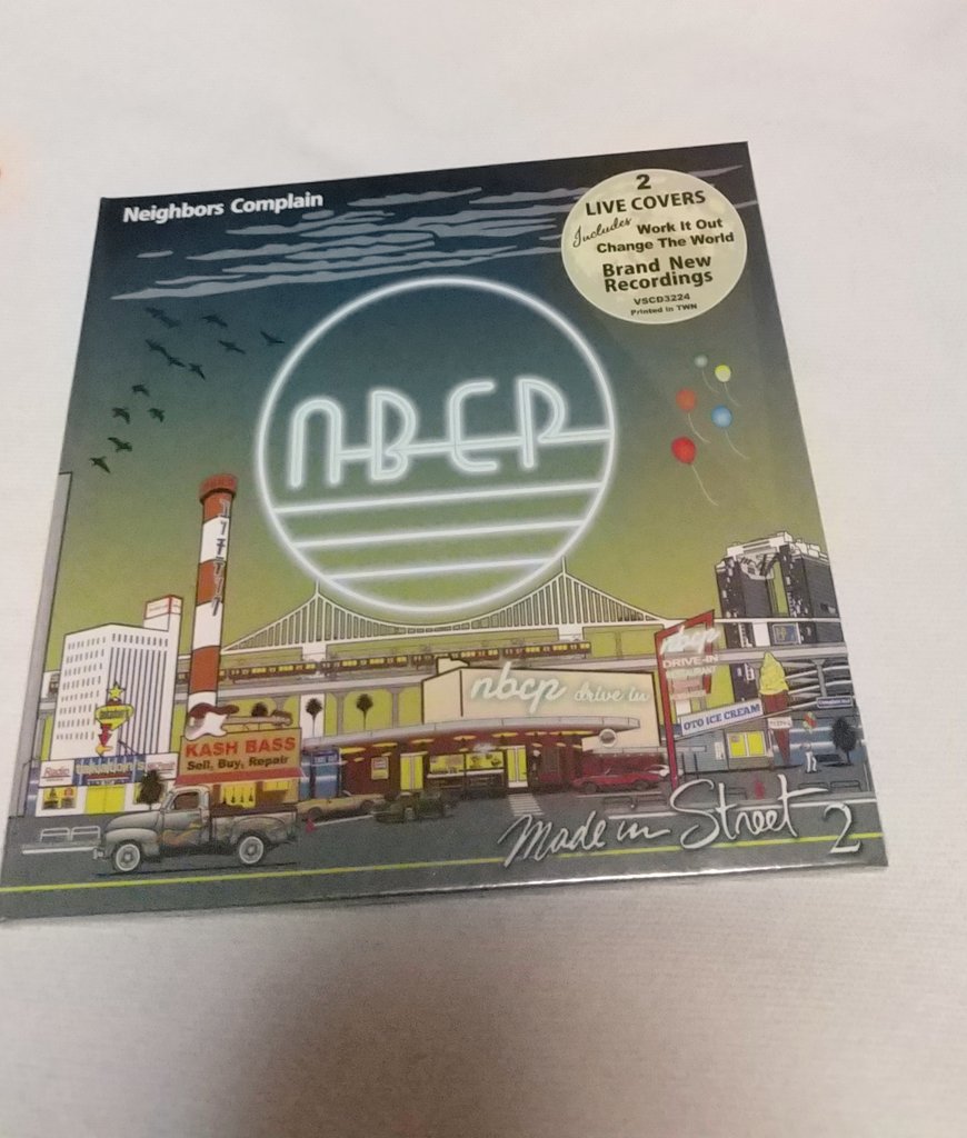 takesan1009's tweet photo. 届いたよ🎵
#NBCP
#MadeinStreet https://t.co/e8ABN90Wdx
